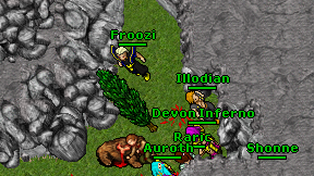 Froozi on screen