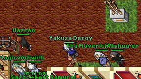 Yakuza Decoy on screen