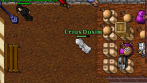 Crius Dusim on screen