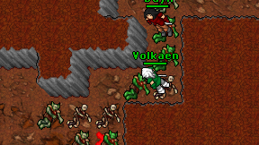 Volkaen on screen