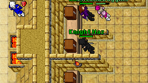 Knight Haz on screen
