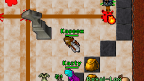 Kaseox on screen