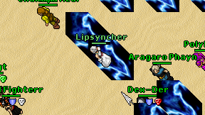 Lipsyncher on screen