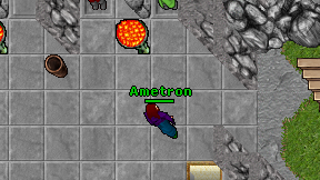 Ametron on screen