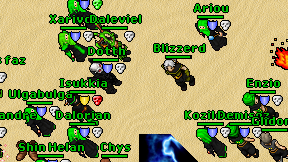 Blizzerd on screen
