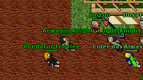 Armadilo Knight on screen