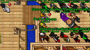 Puffy Boom on screen