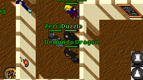 Demon fo Dragon on screen
