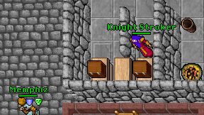 Knight Stroker on screen
