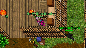Holy Blacklady on screen