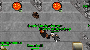 Dark Undertaker on screen