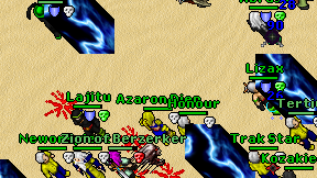 Azaron Dien on screen
