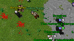 Nukin Mage on screen