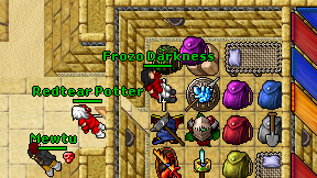 Frozo Darkness on screen