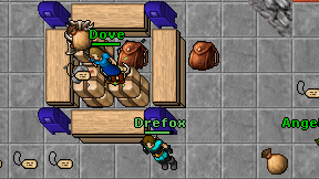 Drefox on screen