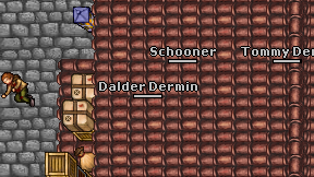 Depre-Man on screen