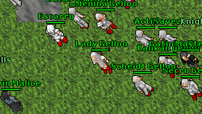 Lady Gelloo on screen