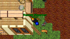 Venom Shooter on screen