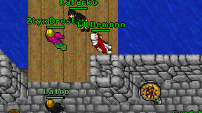 Ell Demono on screen