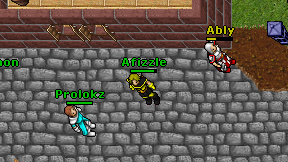 Afizzle on screen