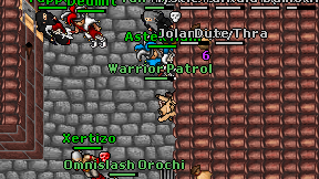 Warrior Patrol on screen