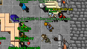 Spirit Zorack Legends on screen