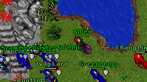 Ahlex on screen