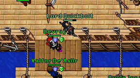 Lord Quickbolt on screen