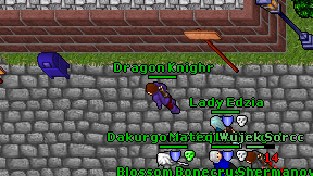 Dragon Knighr on screen