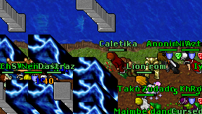 Caletika on screen