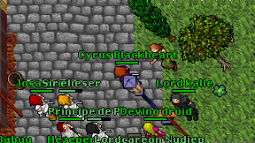 Cyrus Blackheart on screen