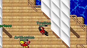 Trollan on screen