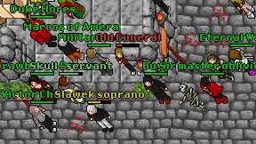 Old Funeral on screen