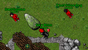 Sky Blon on screen
