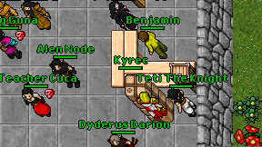 Kyrec on screen