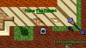Mako The Knight on screen