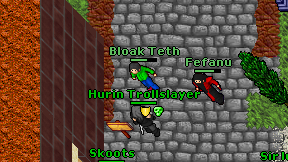 Bloak Teth on screen
