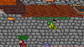 Fredde van'dostas on screen