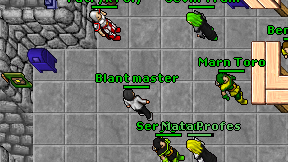 Blant master on screen