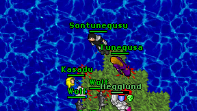 Sontunegusu on screen