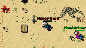 Huner Hard on screen