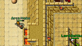Arca Mako on screen
