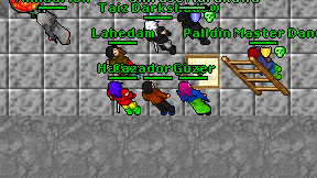 Cazador ging on screen