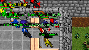 Lady of darknes on screen