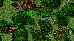Knight of full darkness on screen
