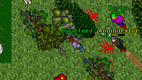 Blazzterd on screen
