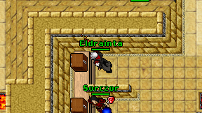 Eldrainta on screen