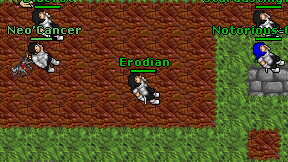 Erodian on screen