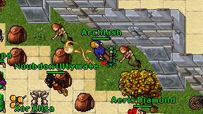 Archlash on screen