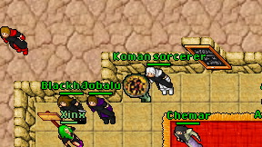 Koman sorcerer on screen
